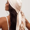 Princess Polly The Monroe Hair Scarf   Champagne Flash Sale