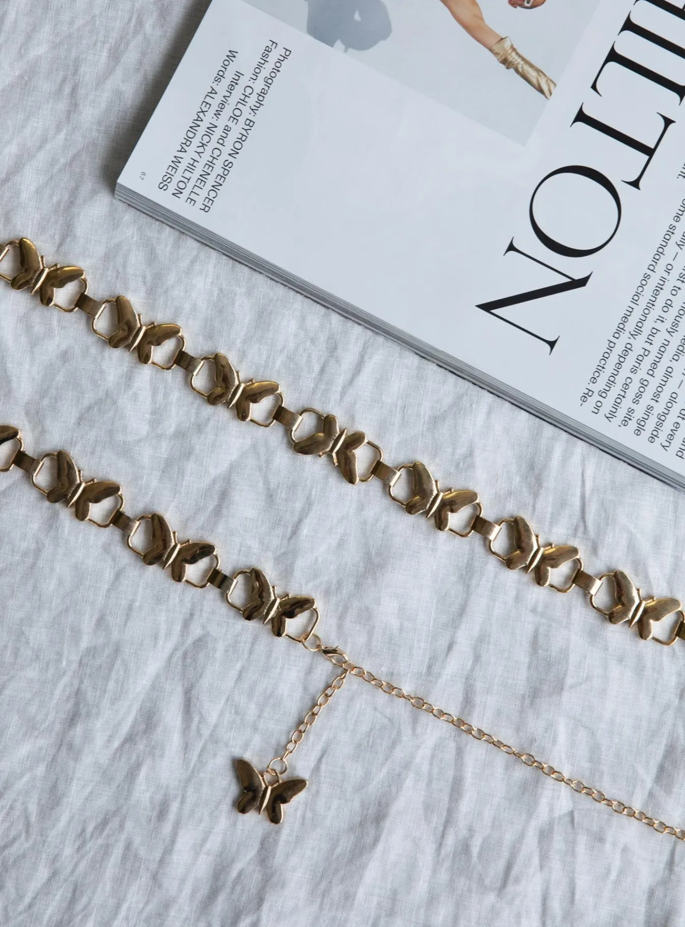 Princess Polly The Noughties Belt Gold Flash Sale