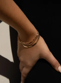 Princess Polly The Rea Bracelet Set Gold Outlet