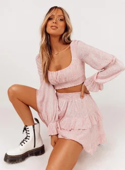 Princess Polly The Susanna Set  Blush Fashion
