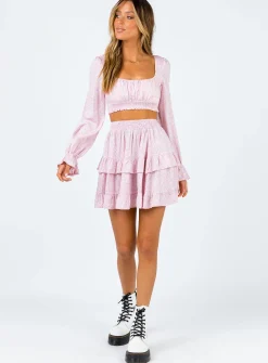 Princess Polly The Susanna Set  Blush Fashion