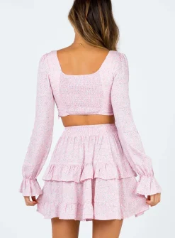 Princess Polly The Susanna Set  Blush Fashion