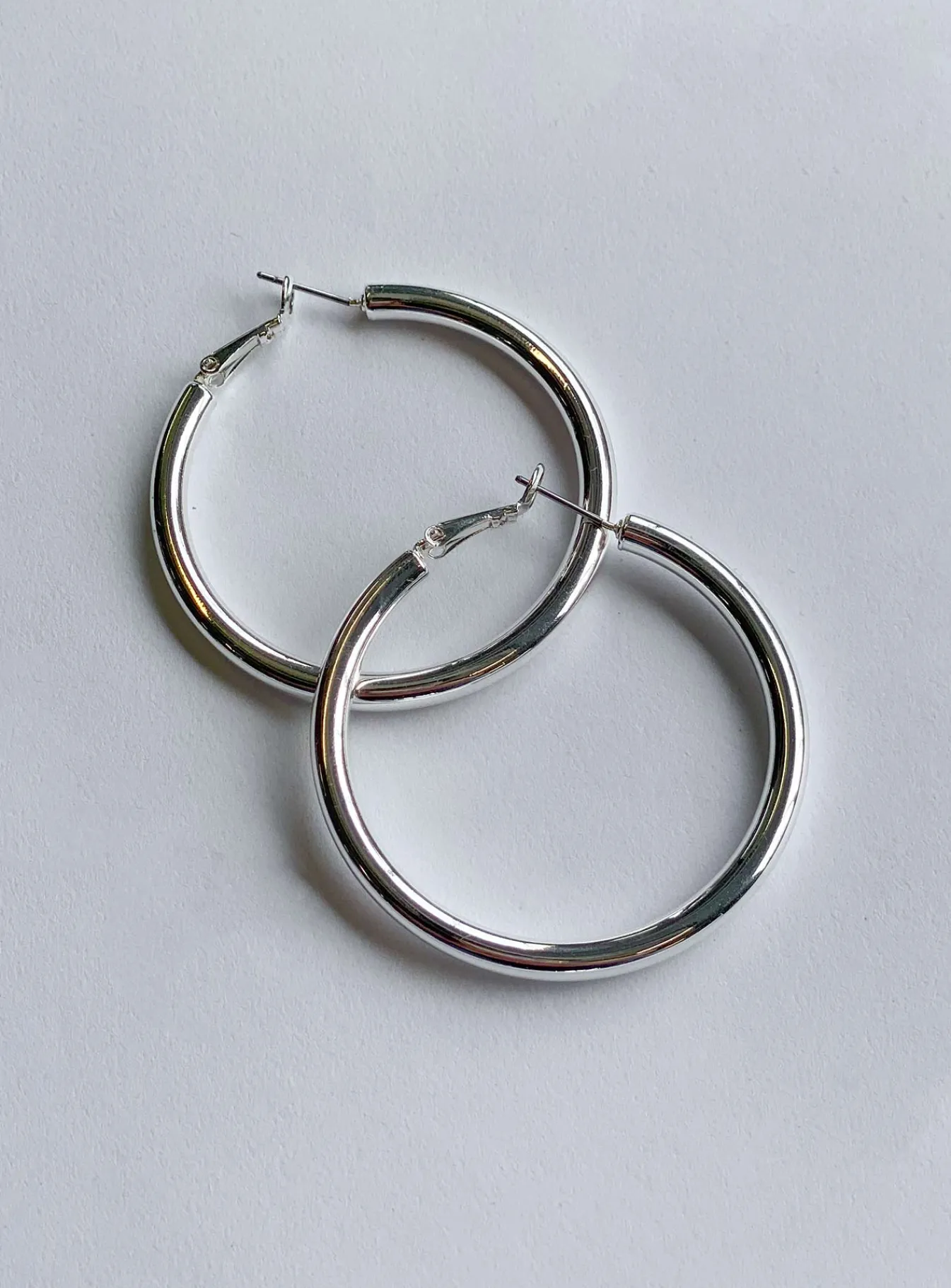 Princess Polly The Valley Hoops Silver Discount