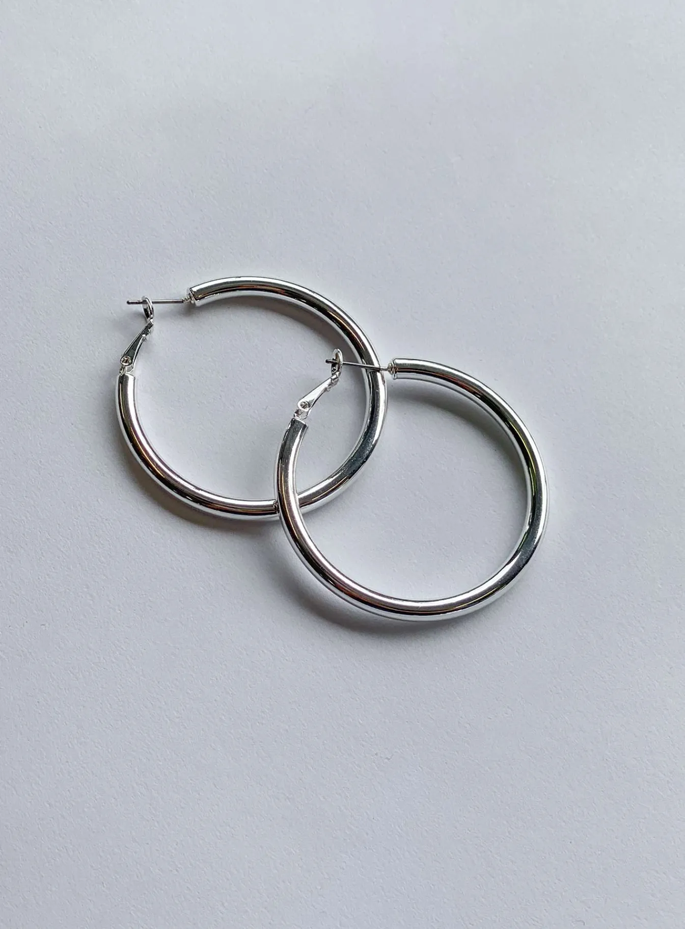 Princess Polly The Valley Hoops Silver Discount