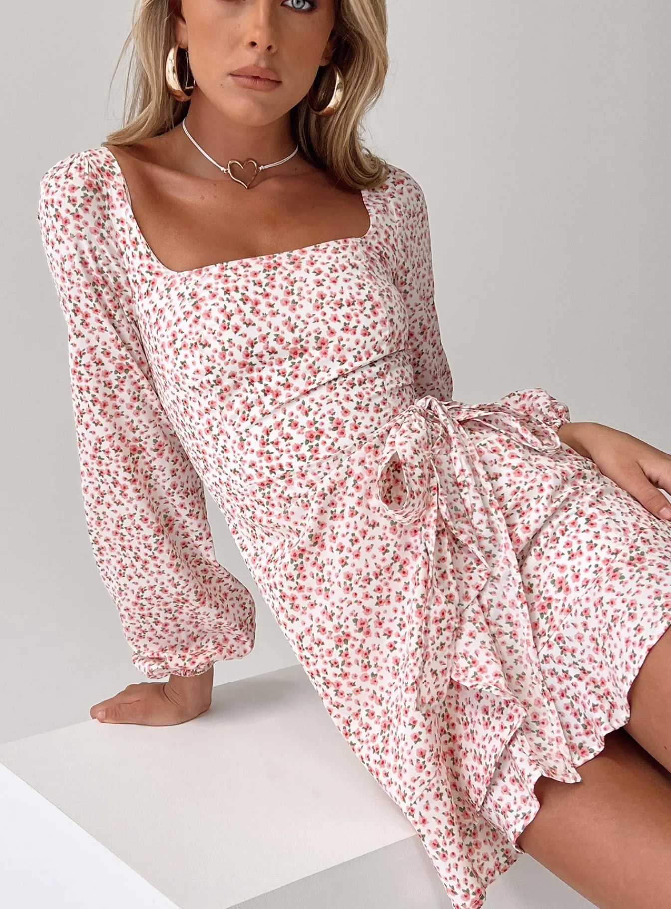 Princess Polly The Villa Mini Dress Floral Store
