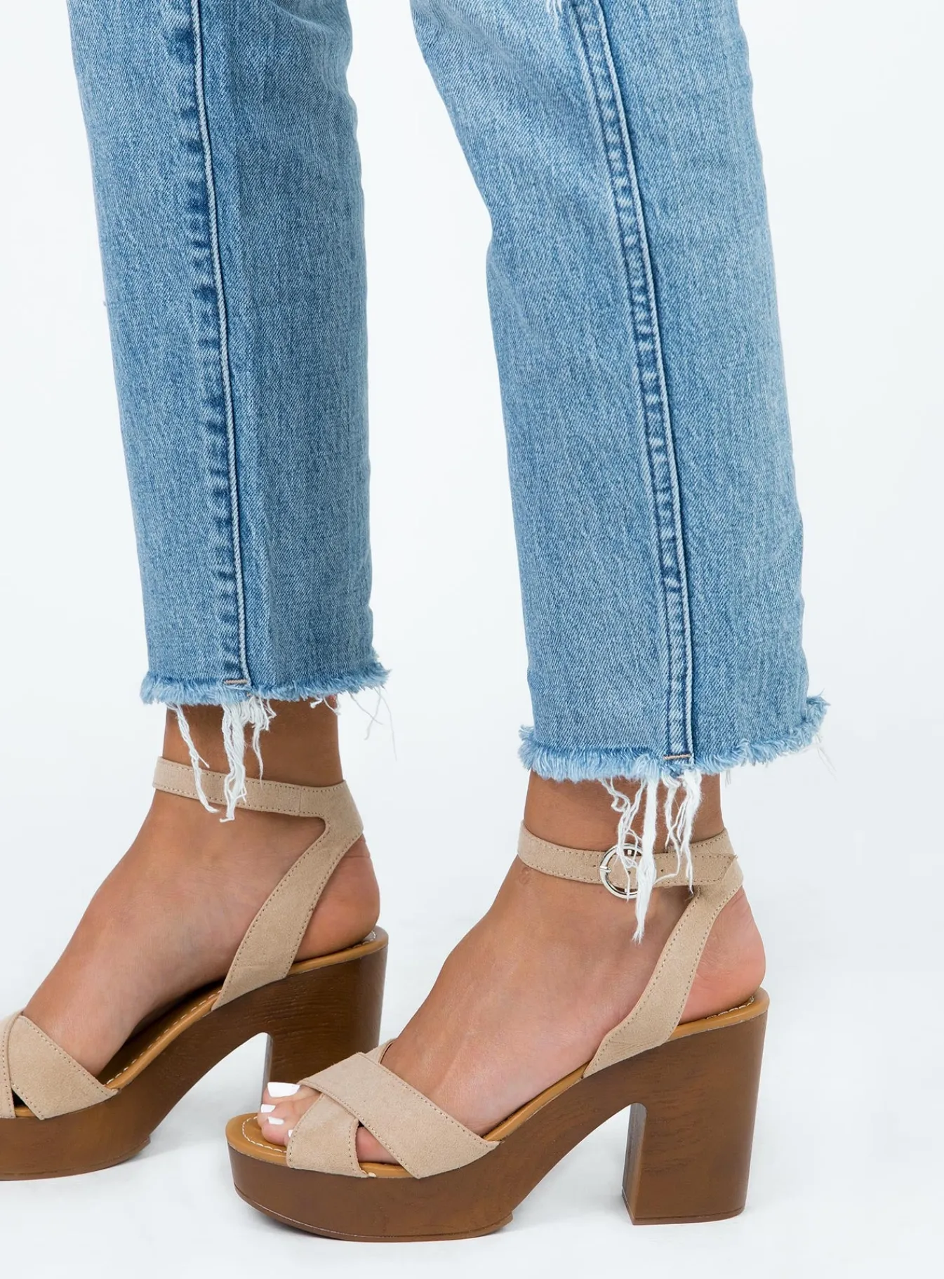 Princess Polly Therapy Camellia Heel Cashew New