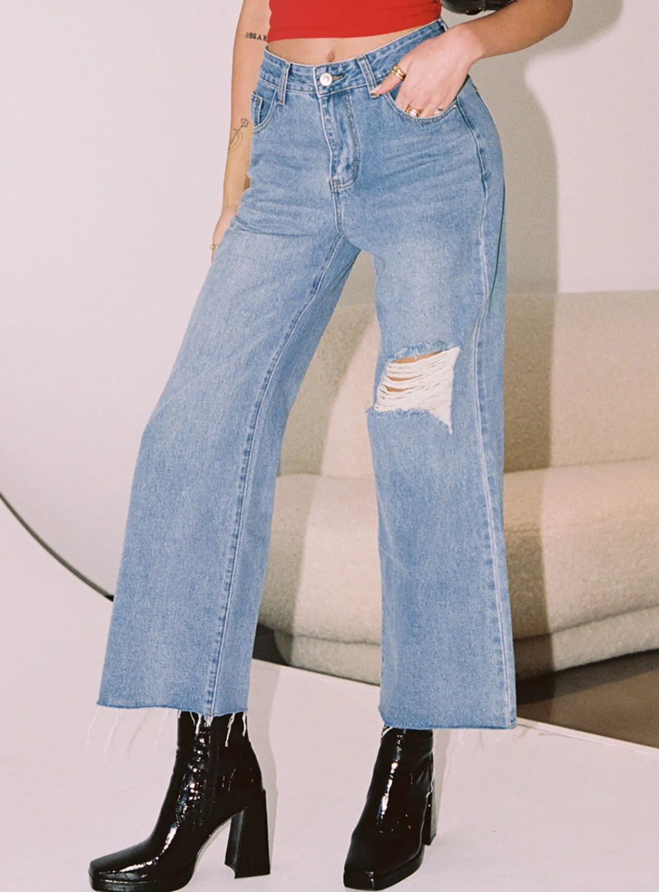 Princess Polly Tiannajeans Denim New