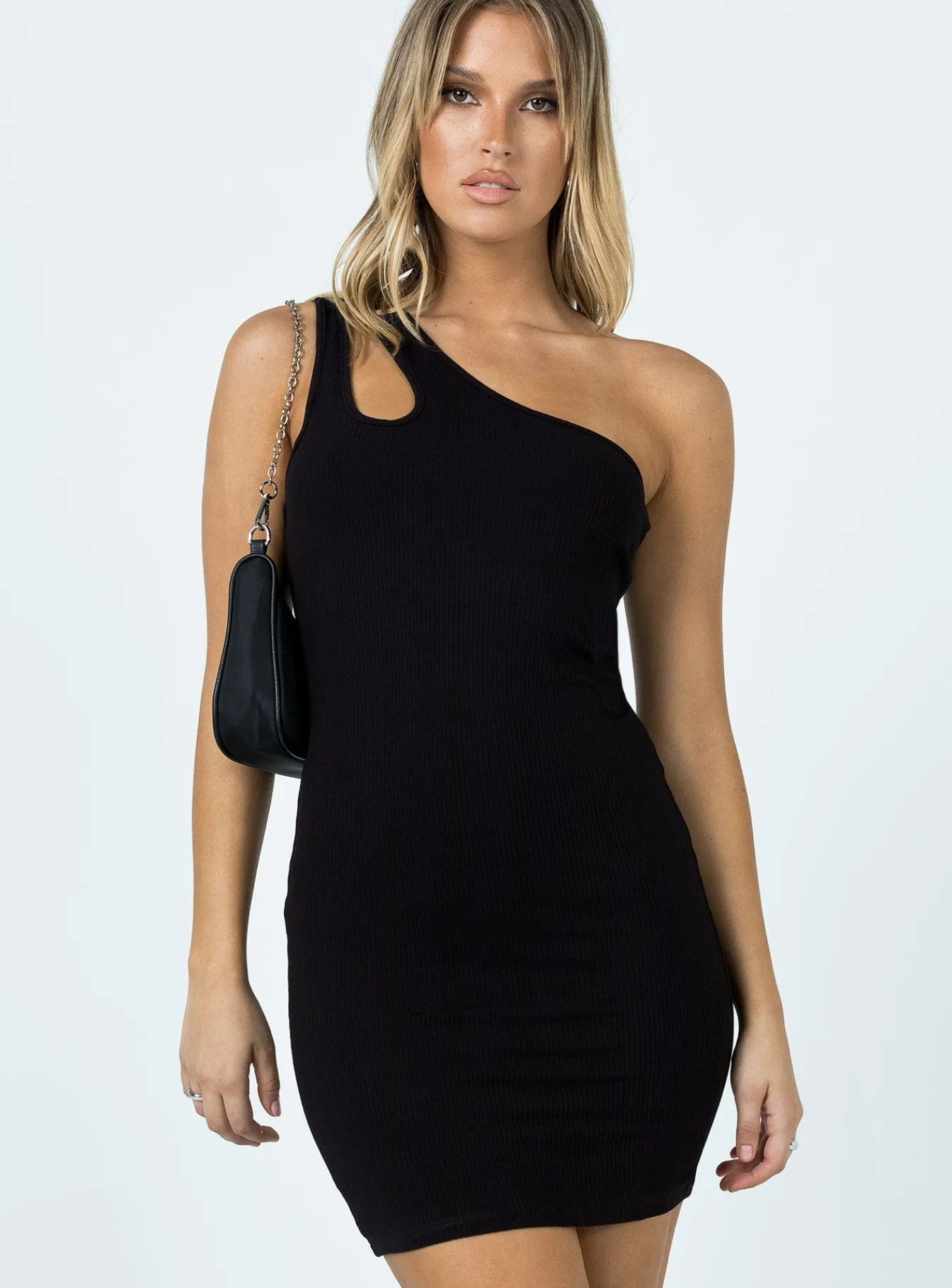 Princess Polly Tiller Mini Dress Black Hot