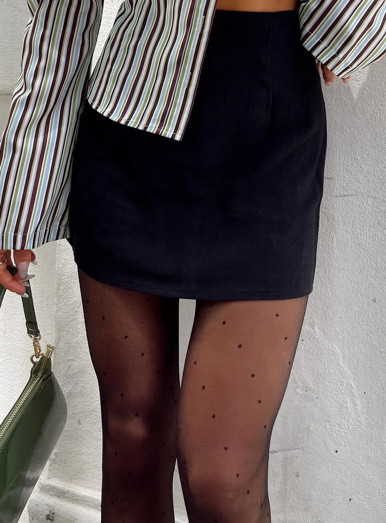 Princess Polly Tiny Spots Stockings Black Online