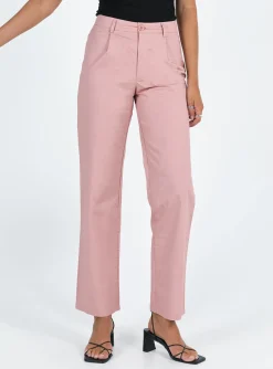 Princess Polly Titius Pants  Pink Online