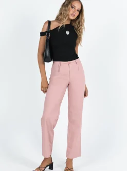 Princess Polly Titius Pants  Pink Online