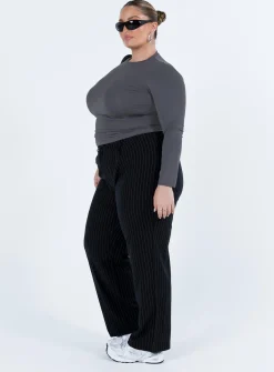 Princess Polly Titius Pantscurve Black Discount