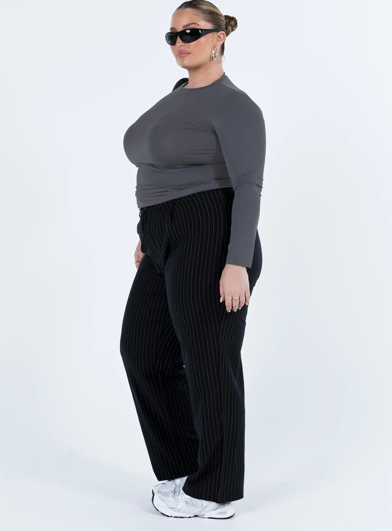 Princess Polly Titius Pantscurve Black Discount