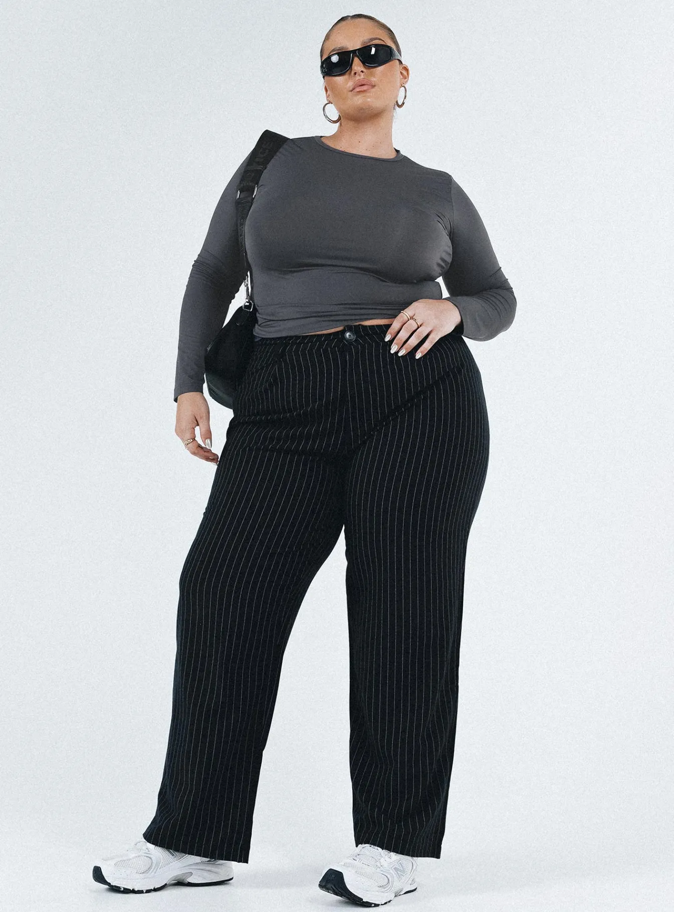 Princess Polly Titius Pantscurve Black Discount