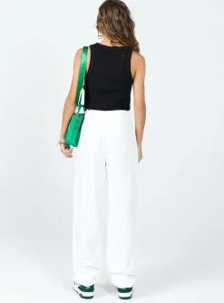 Princess Polly Titius Pantspinstripe White Store