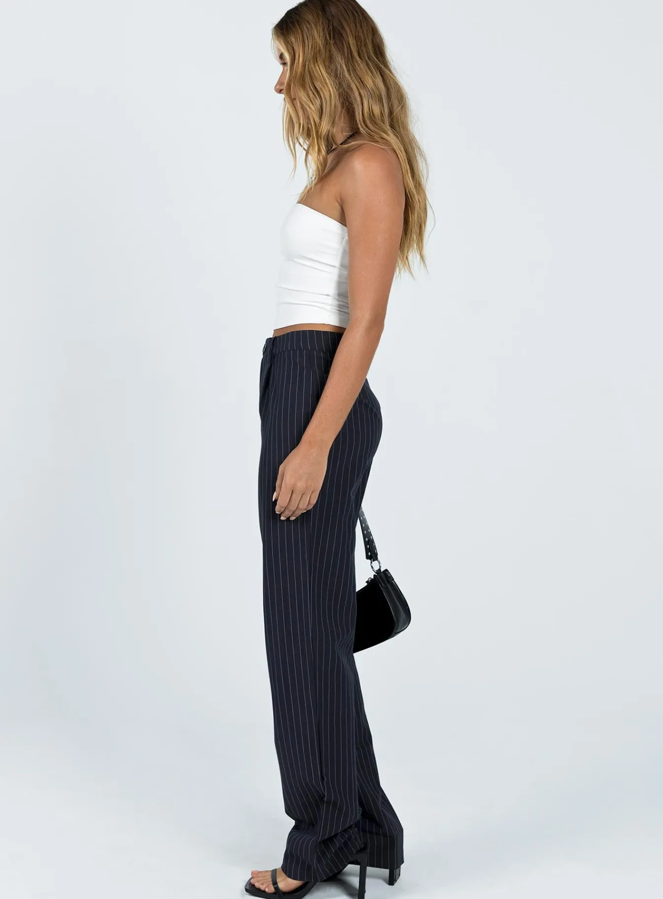 Princess Polly Titius Panttall Navy Shop