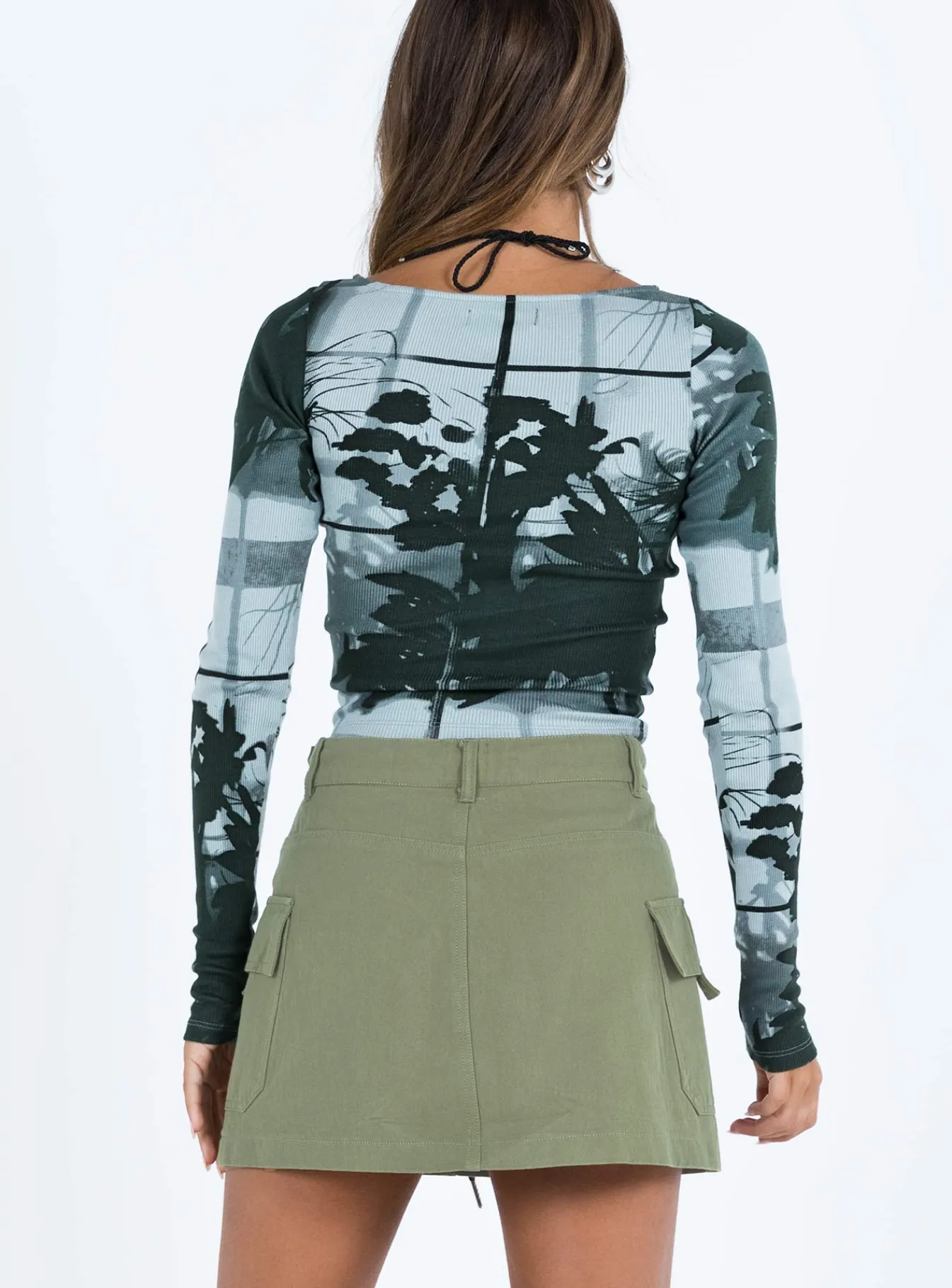Princess Polly Torres Cargo Mini Skirt Khaki Store