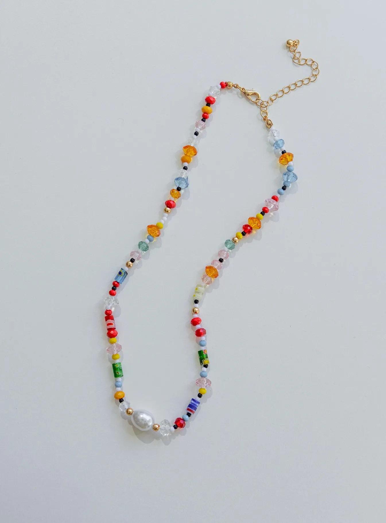 Princess Polly Totem Beaded Necklace Multi Best