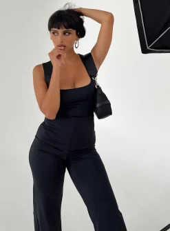 Princess Polly Tressi Long Catsuit Black Hot
