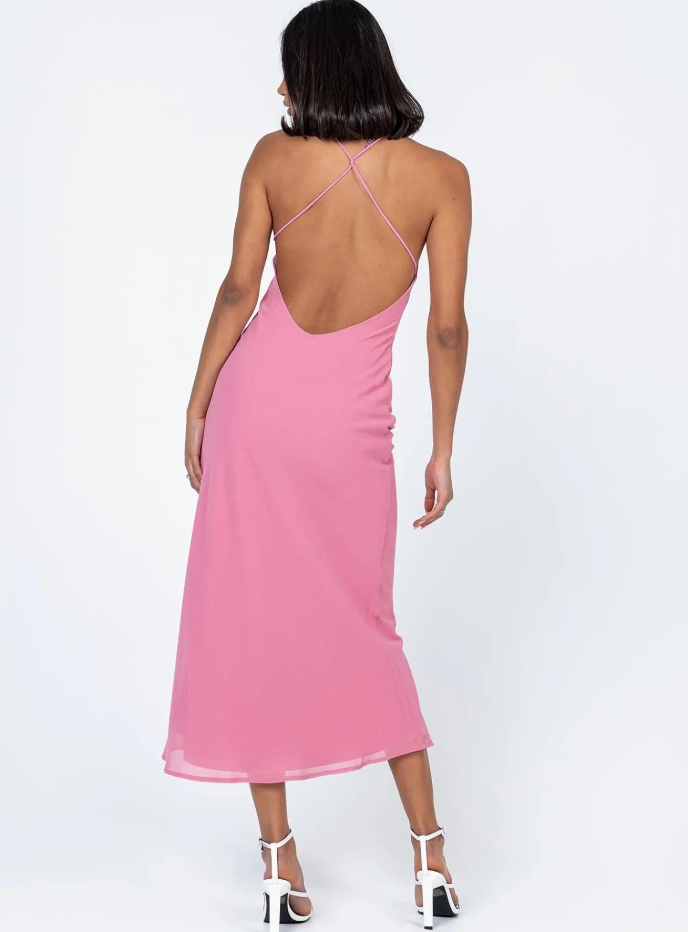 Princess Polly Trudy Maxi Dress Pink Best