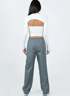 Princess Polly Tumble Pants Slate Hot