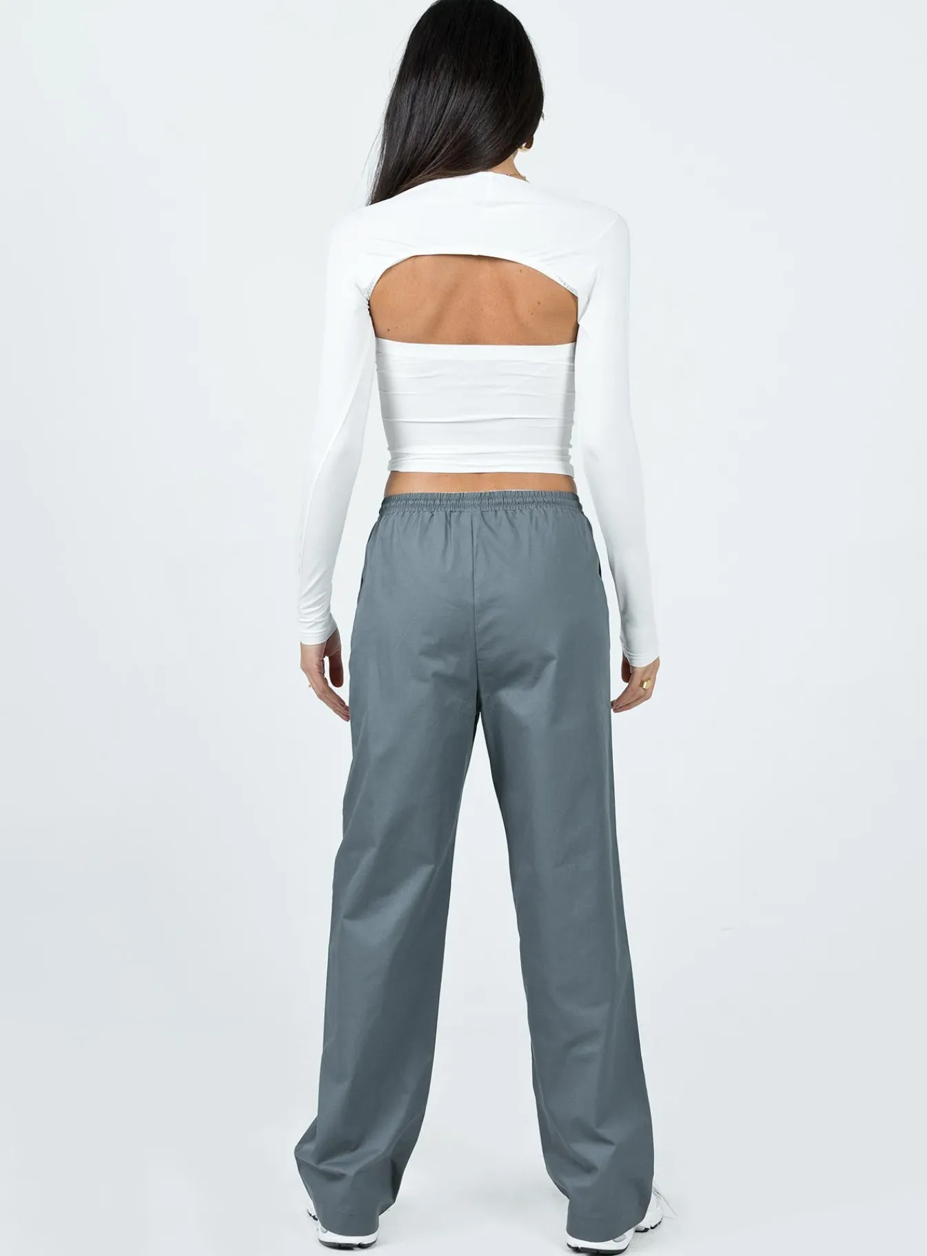 Princess Polly Tumble Pants Slate Hot