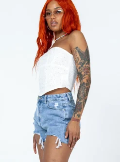 Princess Polly Turnershorts Denim Fashion