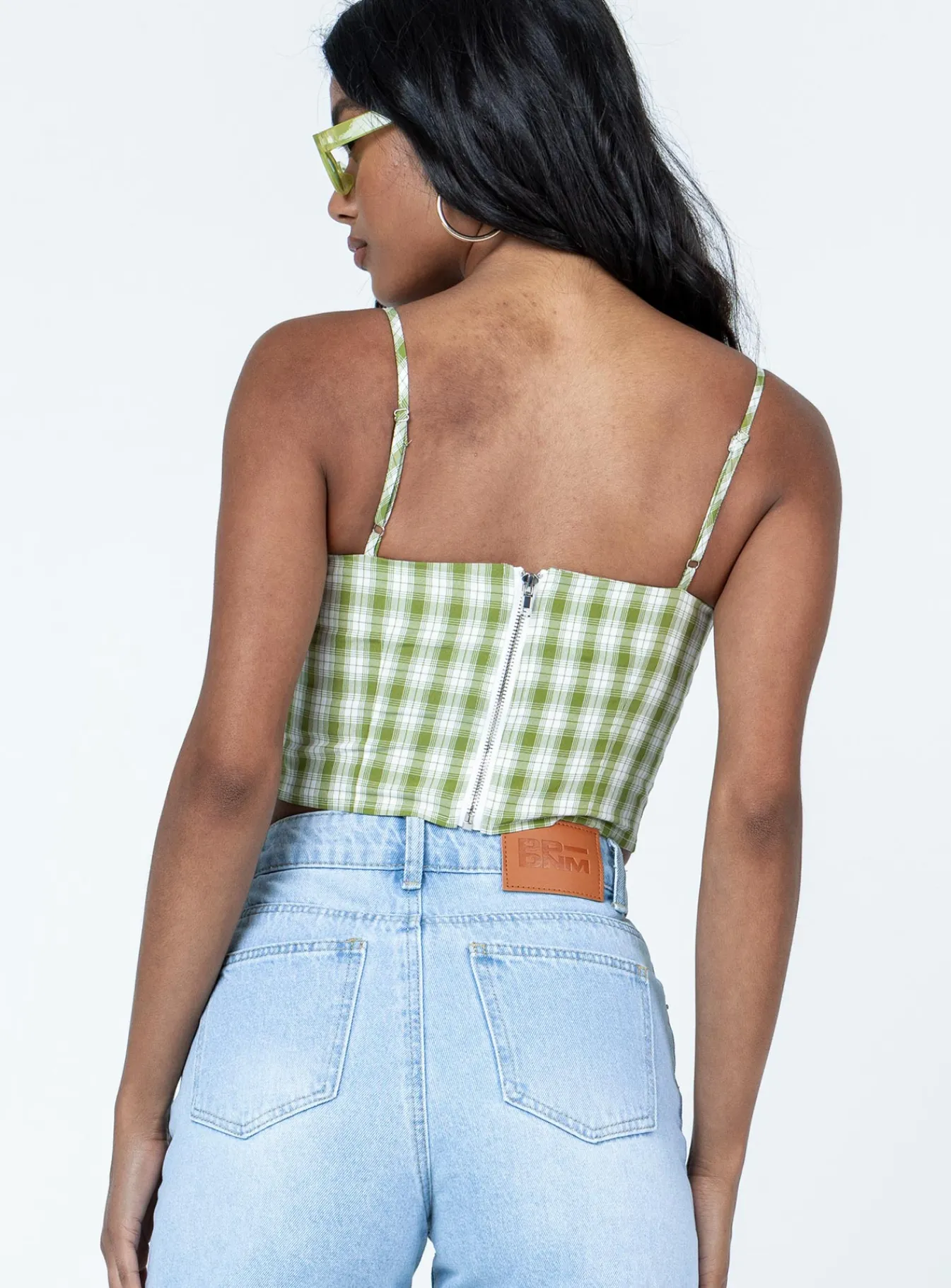 Princess Polly Tuscan Top Green Cheap