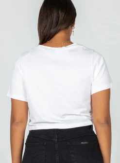 Princess Polly Twiin Antidote Tee   White Outlet