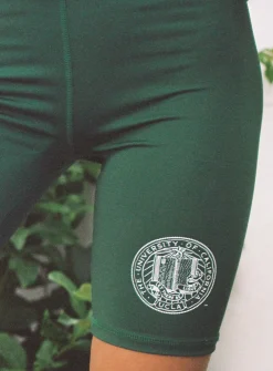 Princess Polly Ucla Bike Shorts Green Best Sale