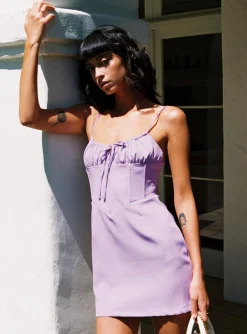 Princess Polly Unforgettable Mini Dress  Purple Fashion