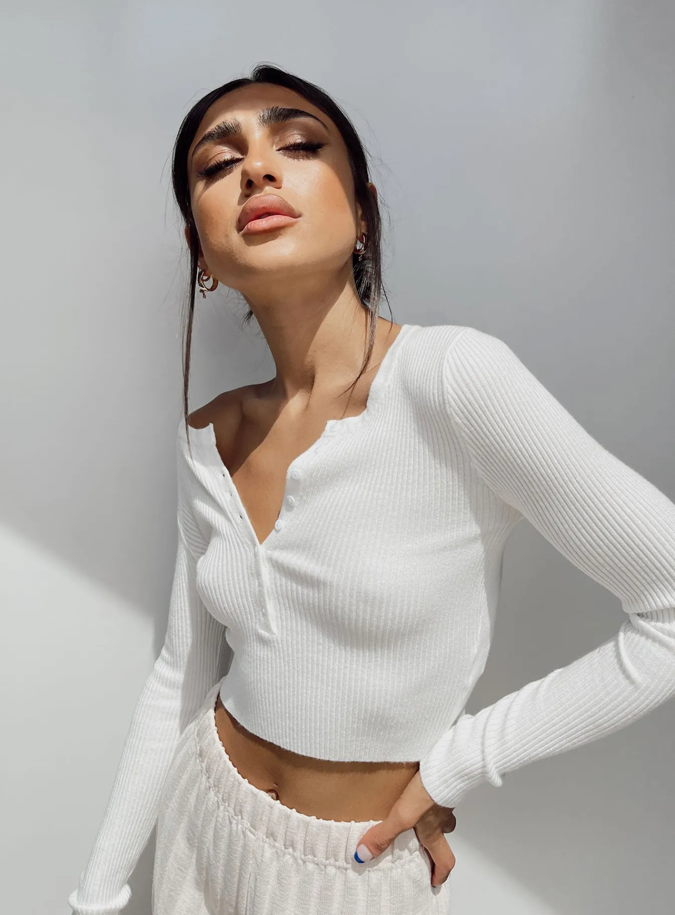 Princess Polly Unwritten Love Top White Hot