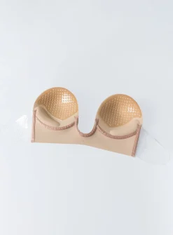 Princess Polly U-Shape Backless Bra  Beige Clearance