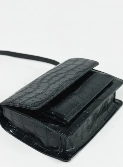 Princess Polly Valentine Croc Bag Black Hot