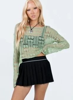 Princess Polly Vanimo Mini Skirt  Black Discount