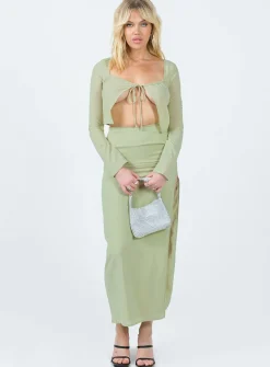 Princess Polly Veena Set  Green Clearance