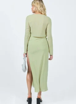 Princess Polly Veena Set  Green Clearance