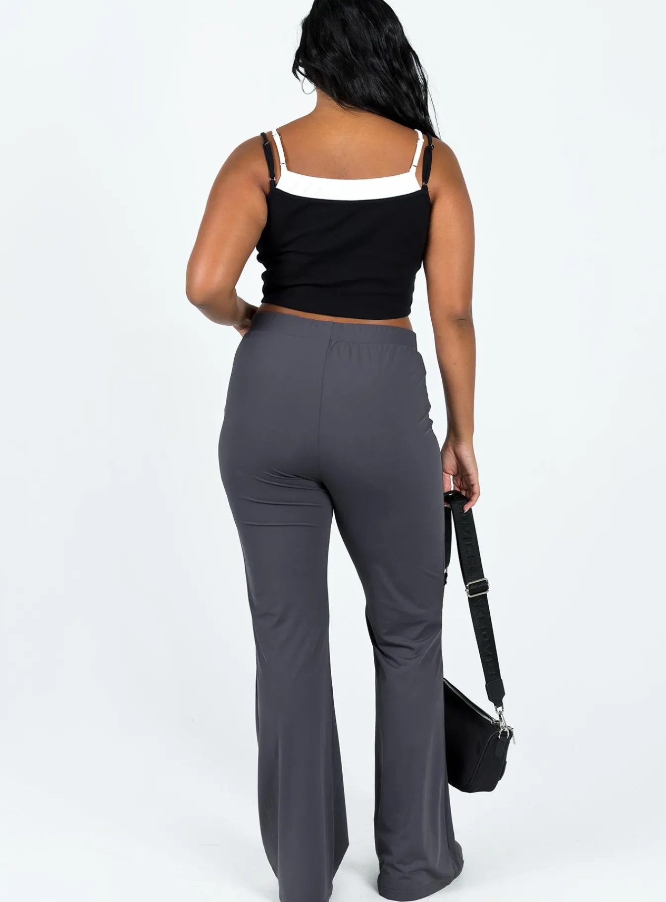 Princess Polly Vellgrove Pants Grey Slate Online