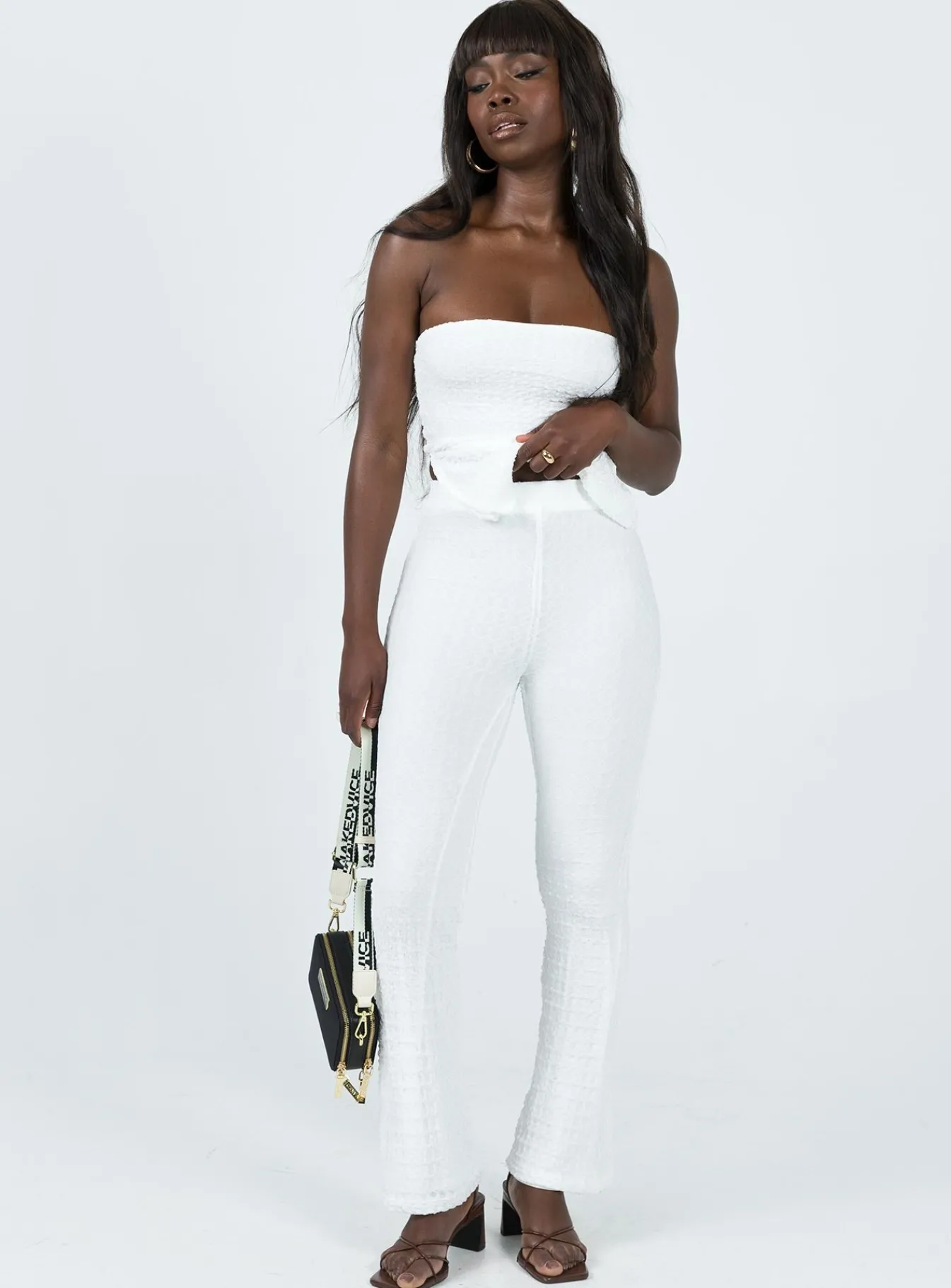Princess Polly Vereen Pants White Clearance