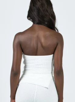 Princess Polly Vereen Strapless Top White Best Sale