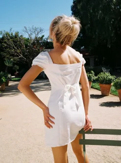 Princess Polly Vestiar Mini Dress White New