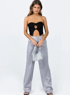 Princess Polly Vinnie Pants Grey Fashion