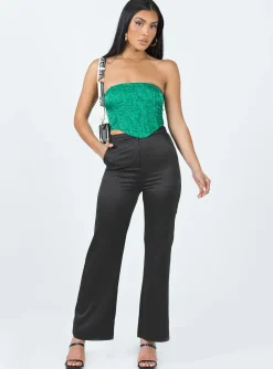 Princess Polly Vinnie Pants  Black Best Sale