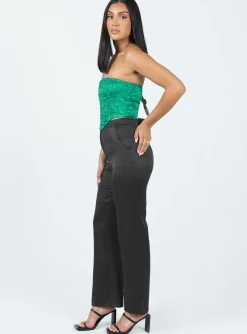 Princess Polly Vinnie Pants Black Best Sale