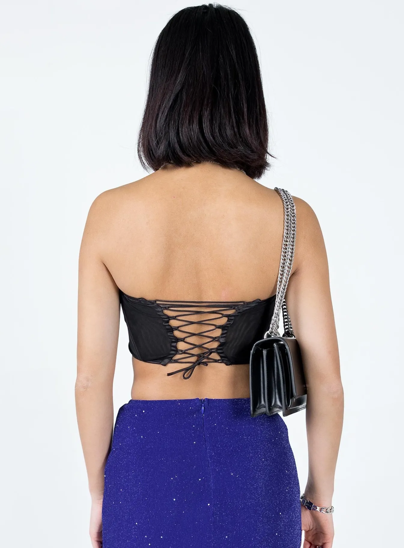 Princess Polly Vintage Dreams Corset Black Clearance