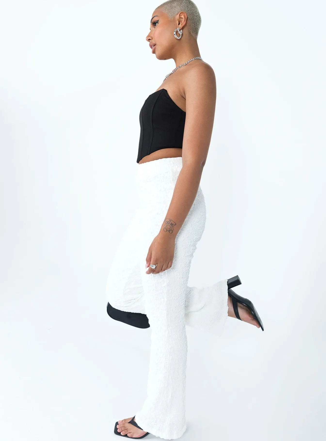 Princess Polly Walking On Air Pants White Store