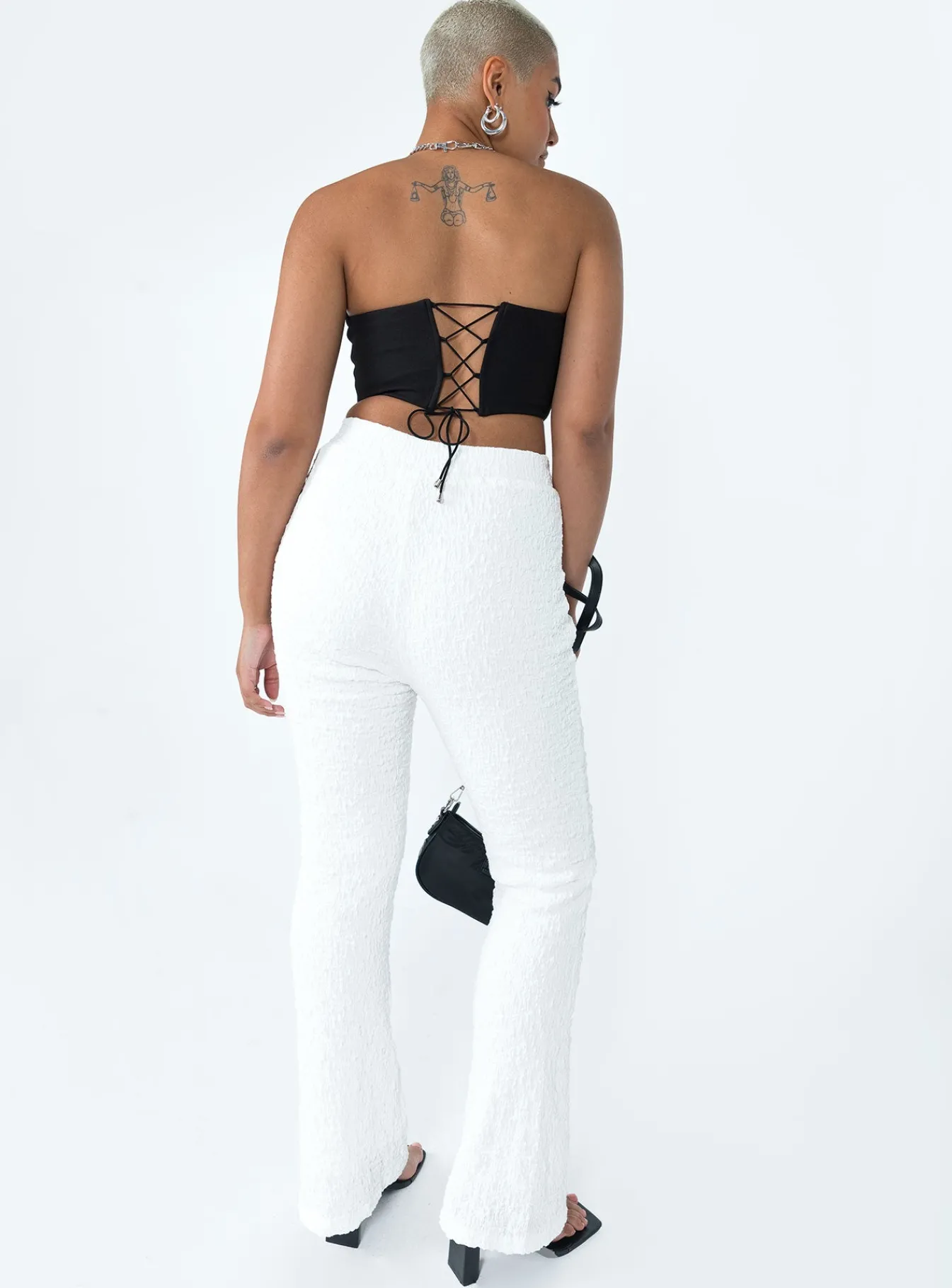 Princess Polly Walking On Air Pants White Store