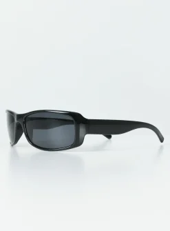 Princess Polly Wallace Sunglasses Black Cheap