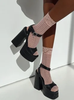 Princess Polly Wallem Socks  Pink Discount