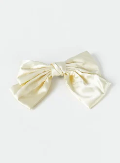 Princess Polly Walters Hair Bow  Beige Discount